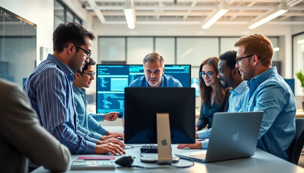 Enhance your software quality assurance with expert services from https://xqa.ca showcasing a collaborative team.