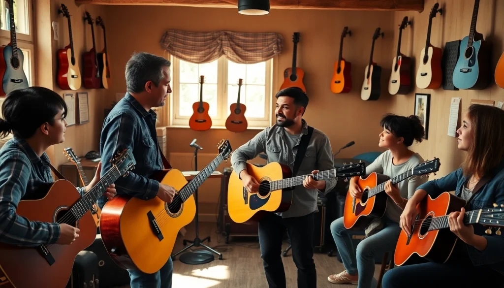 Engage with https://guitarlessons.co.uk for personalized lessons in a supportive, energetic environment.