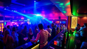Experience the vibrant nightlife at Club SXM, St. Martin's premier strip club with lively atmosphere.