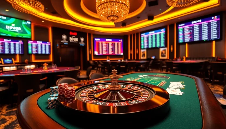 Experience the thrill of winning with Bin88's luxurious casino atmosphere and exciting games.