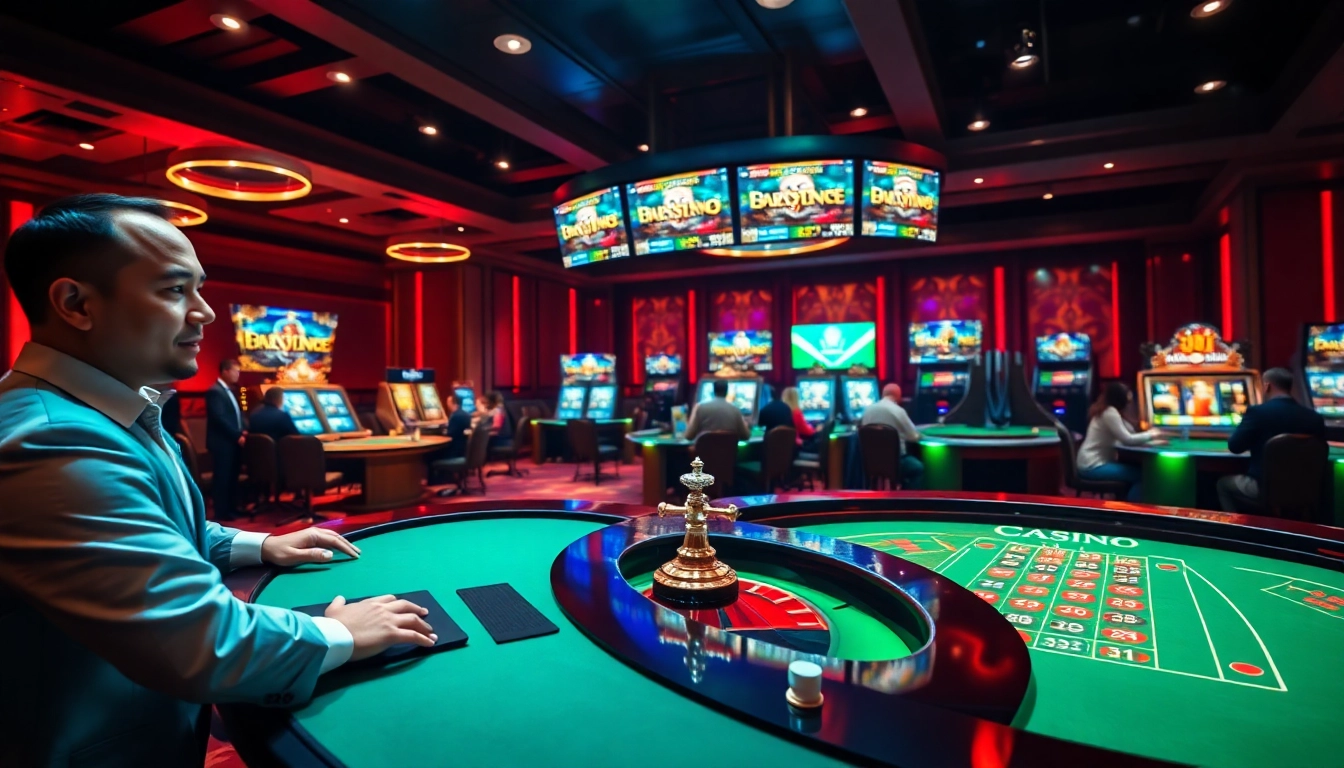 Menawarkan pengalaman mendebarkan di Online Casino Malaysia dengan permainan menarik dan suasana yang mewah.