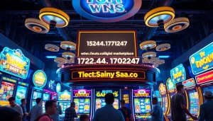 Experience excitement at https://152.42.170.247 with players immersed in a vibrant slot gaming environment.