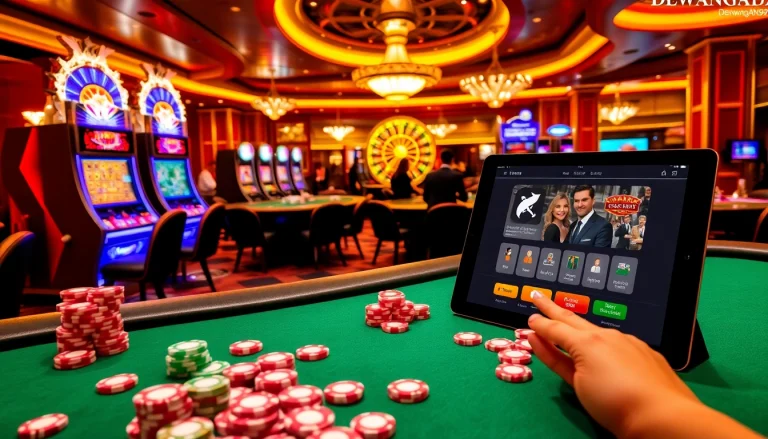 Rasakan sensasi login Dewanaga89 dengan mesin slot yang berwarna-warni dan meja kasino yang hidup.