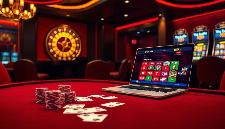 Experience the vibrant atmosphere of Trang chủ Go99 with exciting casino games and professional gambling setup.