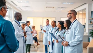 Healthcare professionals collaborating at https://www.medexdtc.com, emphasizing compassionate patient care.