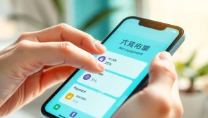 스마트폰의 소액결제 인터페이스: 사용자 친화적 디자인 강조