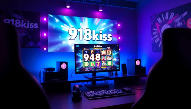 เล่น 918kiss slot บนโต๊ะเกมส์ที่มีบรรยากาศเต็มไปด้วยความตื่นเต้น