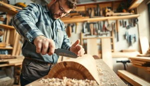 Learn about Carpentry Apprenticeship Near Me with a professional carpenter in action.