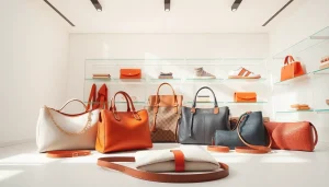 레플리카사이트에서 고품질 명품 가방과 액세서리를 쇼핑하는 즐거운 경험을 표현한 이미지입니다.