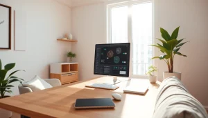 Engaging workspace image featuring a generative AI tool for nsfw ai content creation.