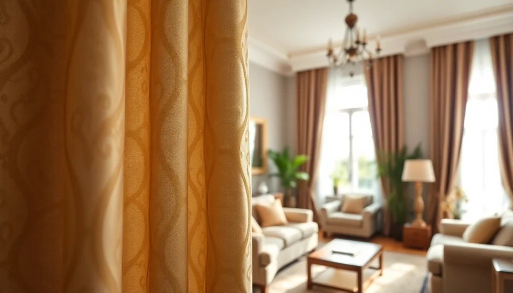 Verduisterende gordijnen transformeren de sfeer van een woonkamer.