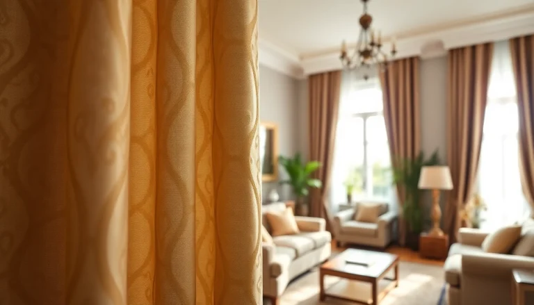 Verduisterende gordijnen transformeren de sfeer van een woonkamer.