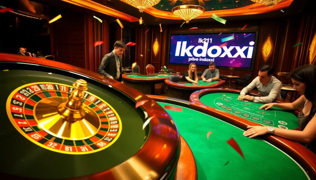 Experience lk21 indoxxi excitement with vibrant casino tables and thrilling gameplay.