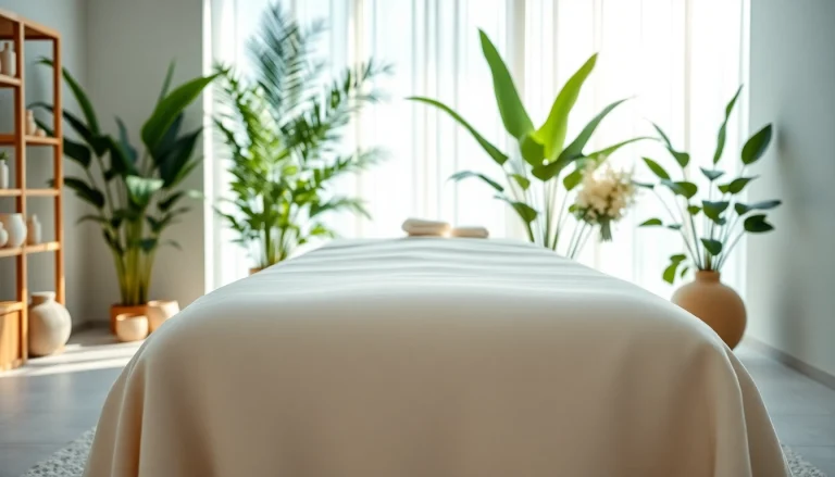 Experience tranquil beauty spas near me with elegant treatment areas and soothing decor.