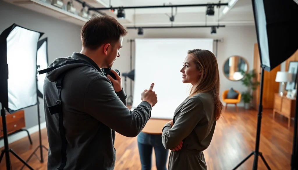 Learn essential techniques from a studio lighting photography course while creating stunning portraits.