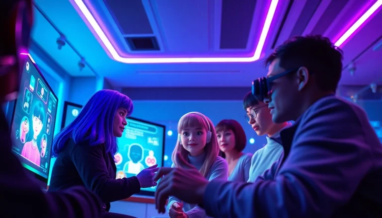 Engaging users with nsfw character ai technology on interactive screens.