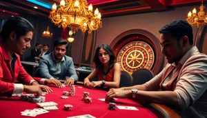 Experience the thrill of 789f with vibrant casino gaming, featuring poker chips and roulette.