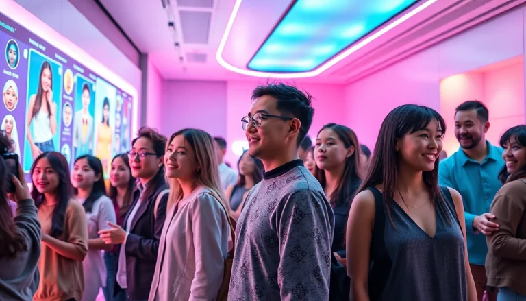 Dynamic interaction with NSFW AI technology in a futuristic setting.