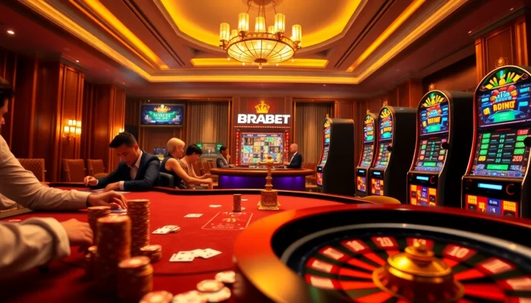 Experience thrilling gameplay at BRABET with vibrant casino games and enthusiastic players.