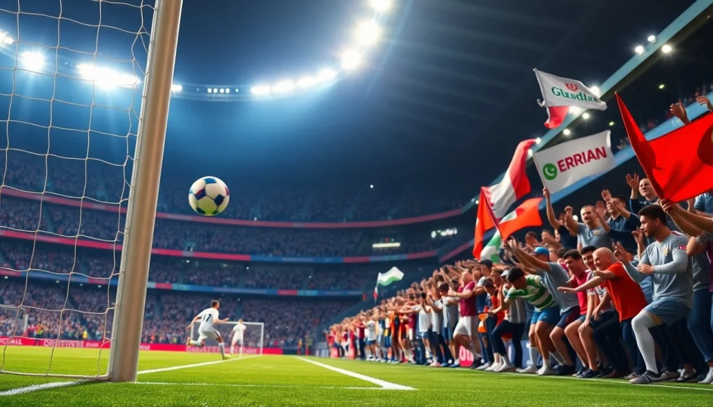 โปรแกรมบอล วันนี้ เน้นภาพของแฟนบอลที่เข้าร่วมในสนามที่มีชีวิตชีวา