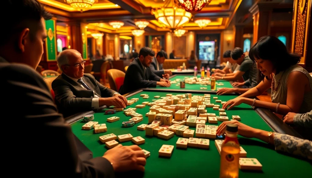 Experience the excitement of mahjong ways 2 in a lively casino, where players strategize over tiles and maximize their wins.