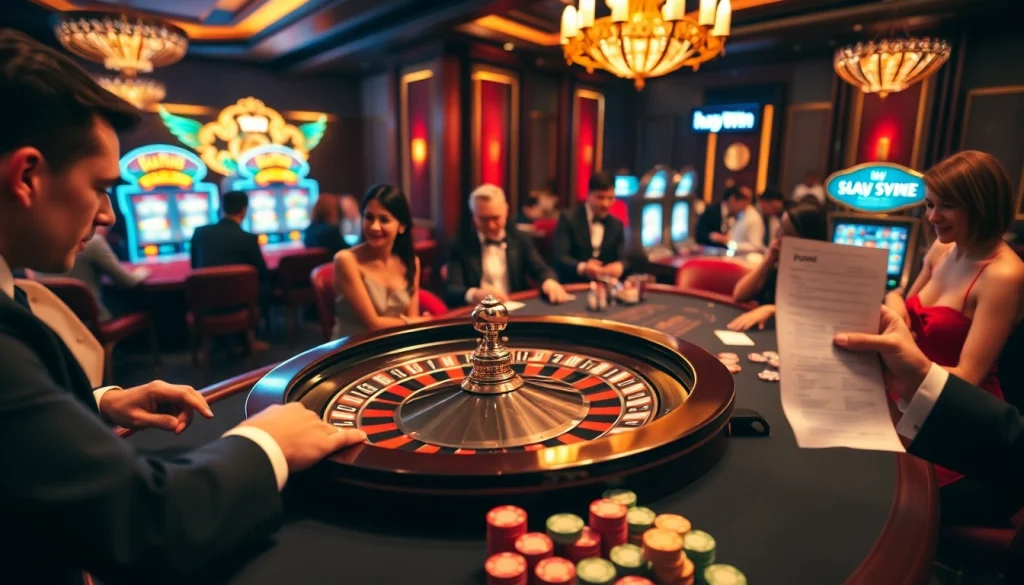 Experience the excitement of gaming at hay.win with roulette, poker, and luxury casino elements.