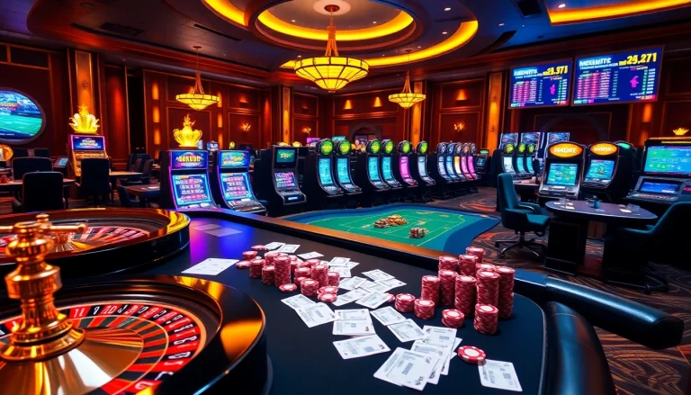 Experience thrilling gameplay at mk8th.net with vibrant casino tables and exciting slot machines.