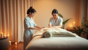 Experience luxurious 출장안마 with a professional female therapist in a calming home setting.