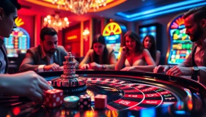 Experience the thrill of the hidden wiki dark web at an elegant casino with roulette and poker chips.