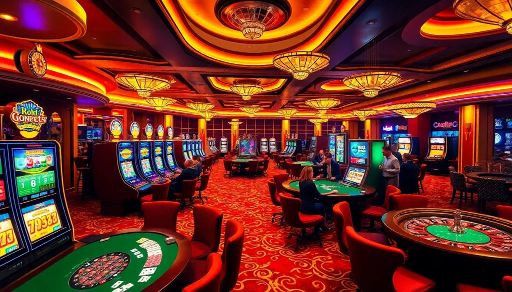 Experience the thrill of onicplay at a vibrant casino filled with action-packed games and luxury.