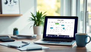 Discover essential dates for ipva go 2026 in a modern workspace setup with a digital calendar.