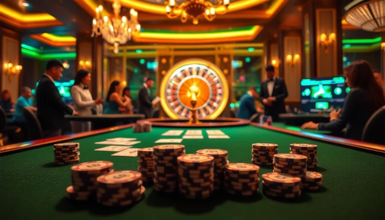Experience thrilling gameplay at https://mm88.br.com/ with exclusive casino tables, vibrant poker chips, and exciting roulette.