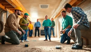 Crawl Space Restoration by professionals in a well-maintained environment, showcasing safety and efficiency.