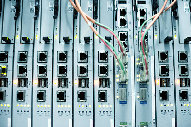 telecommunication devices in the data center