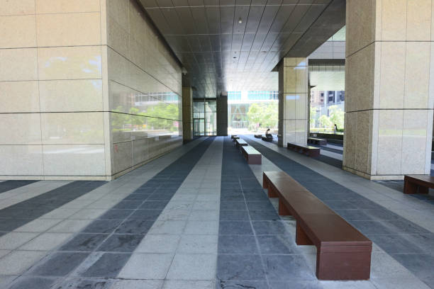 Concept of modern, urban, financial, commercial, architectural, house, rental.