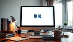 Dynamic workspace featuring the 有道翻译 interface, emphasizing modern translation technology.