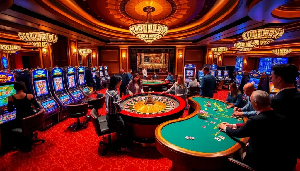 Vivez l'excitation du jeu au meilleur casino en ligne avec des roues de roulette vibrantes et des joueurs enthousiastes.