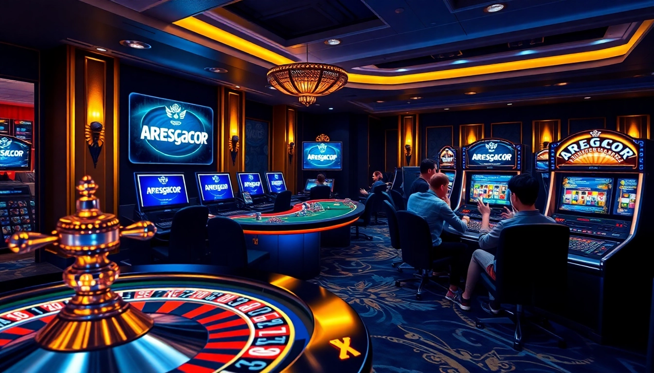 Experience the thrill of aresgacor with vibrant casino games and exciting winning moments.