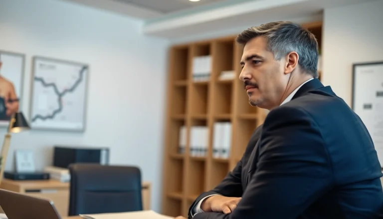 Greenville Personal Injury Lawyers helping a client in a professional office environment.