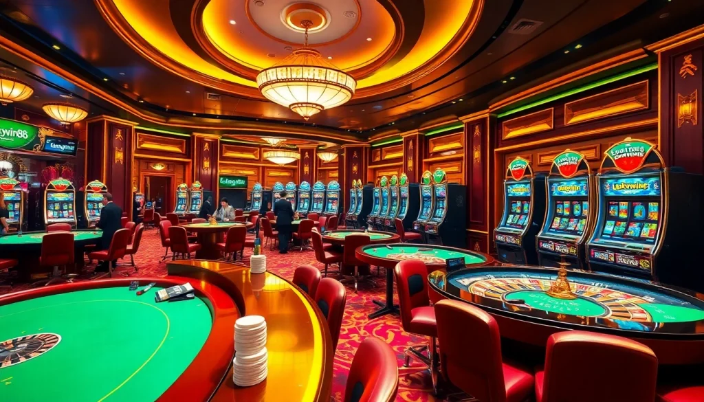 Experience the thrill of Luckywin88 with vibrant casino games, poker tables, and exciting slot machines.