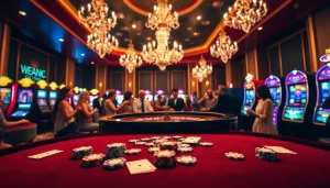 Vivez l'excitation du meilleur casino en ligne avec un gameplay captivant à une table de roulette.